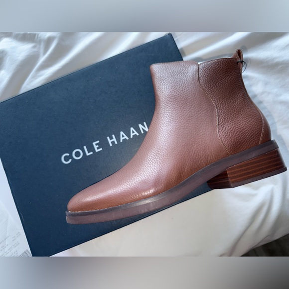Cole Haan Shoes - Cole Haan Sequoia Leather Chelsea Bootie